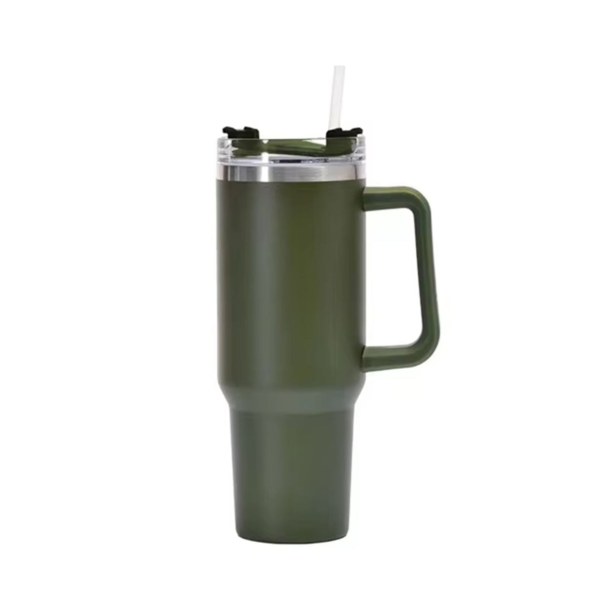 1200 ml Tumbler with Handle Straw