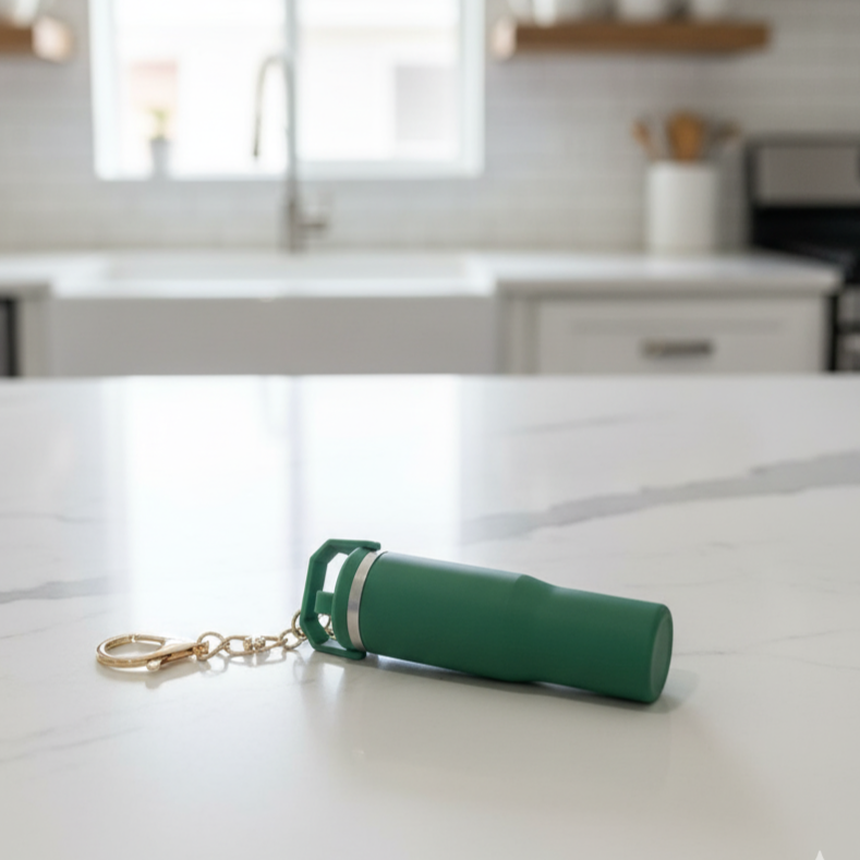 TinyTumbler Storage Keychain